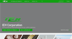 Desktop Screenshot of iehcorp.com