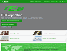 Tablet Screenshot of iehcorp.com